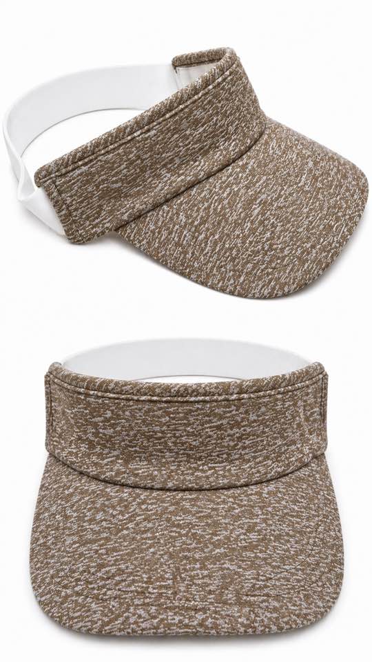 RAVEbandz The MANAGER- 360° Comfort Fit Visor- (Heather Brown)