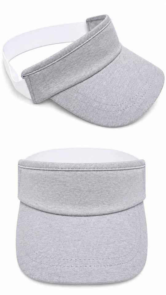 RAVEbandz The MANAGER- 360° Comfort Fit Visor- (Heather Light Grey)