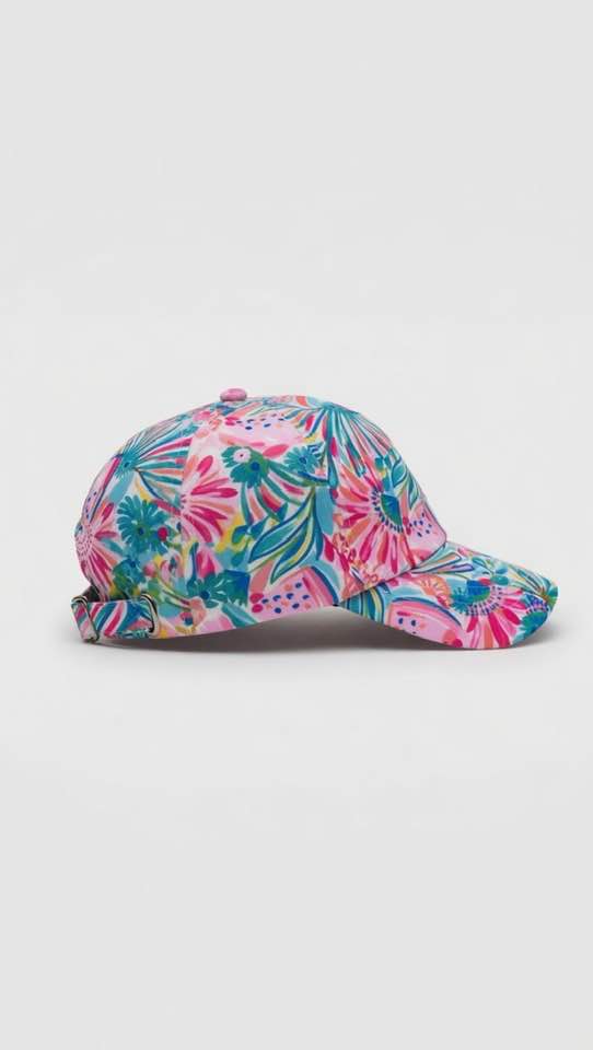 RAVEbandz Printed Baseball Cap - Tropical Punch