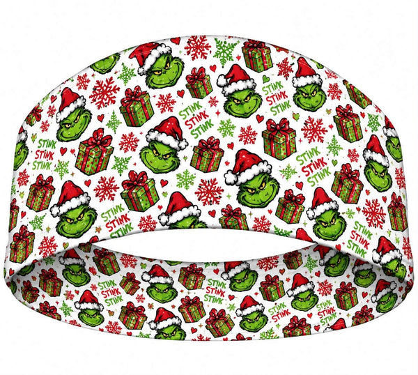 RAVEbandz The Pro - Wide Stretch Headband  (Stink Stank Stunk)