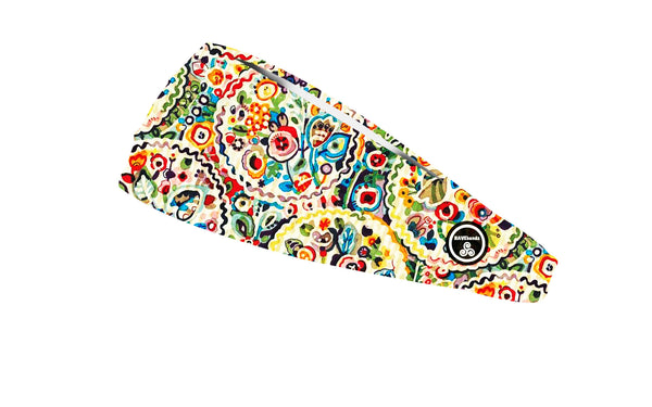 RAVEbandz The Pro - Wide Stretch Headband  (Folklore)