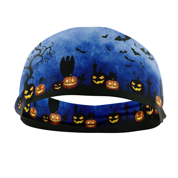 RAVEbandz The Pro - Wide Stretch Headband (Fright Night)