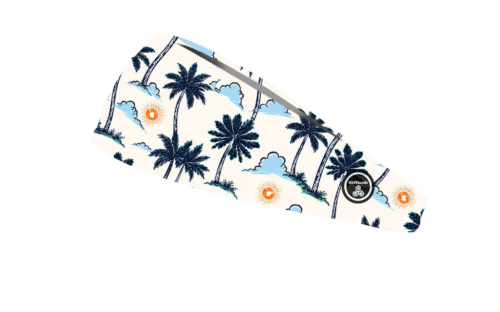 RAVEbandz The Pro - Wide Stretch Headband (Maui)