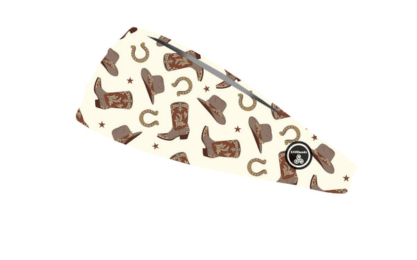 RAVEbandz The Pro - Wide Stretch Headband (Yee Haw)