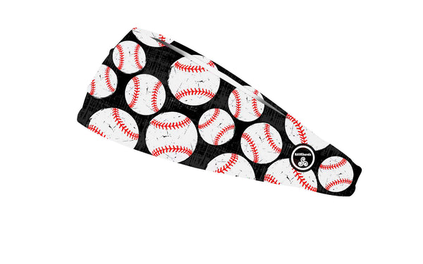 RAVEbandz The Pro - Wide Stretch Headband (Baseball)
