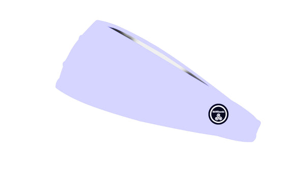 RAVEbandz The Pro - Wide Stretch Headband (Lavender Ice)