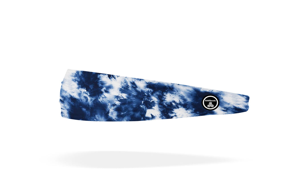 RAVEbandz MVP Headband- Blue Batik