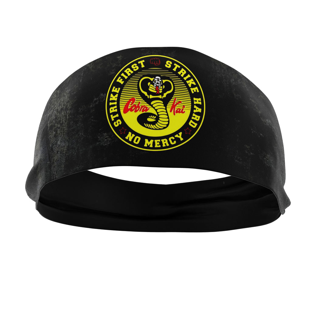RAVEbandz The Pro - Wide Stretch Headband (Cobra Kai)