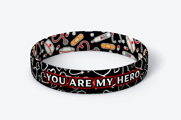 Daily Reminder Motivational Wristbands - You Are My Hero