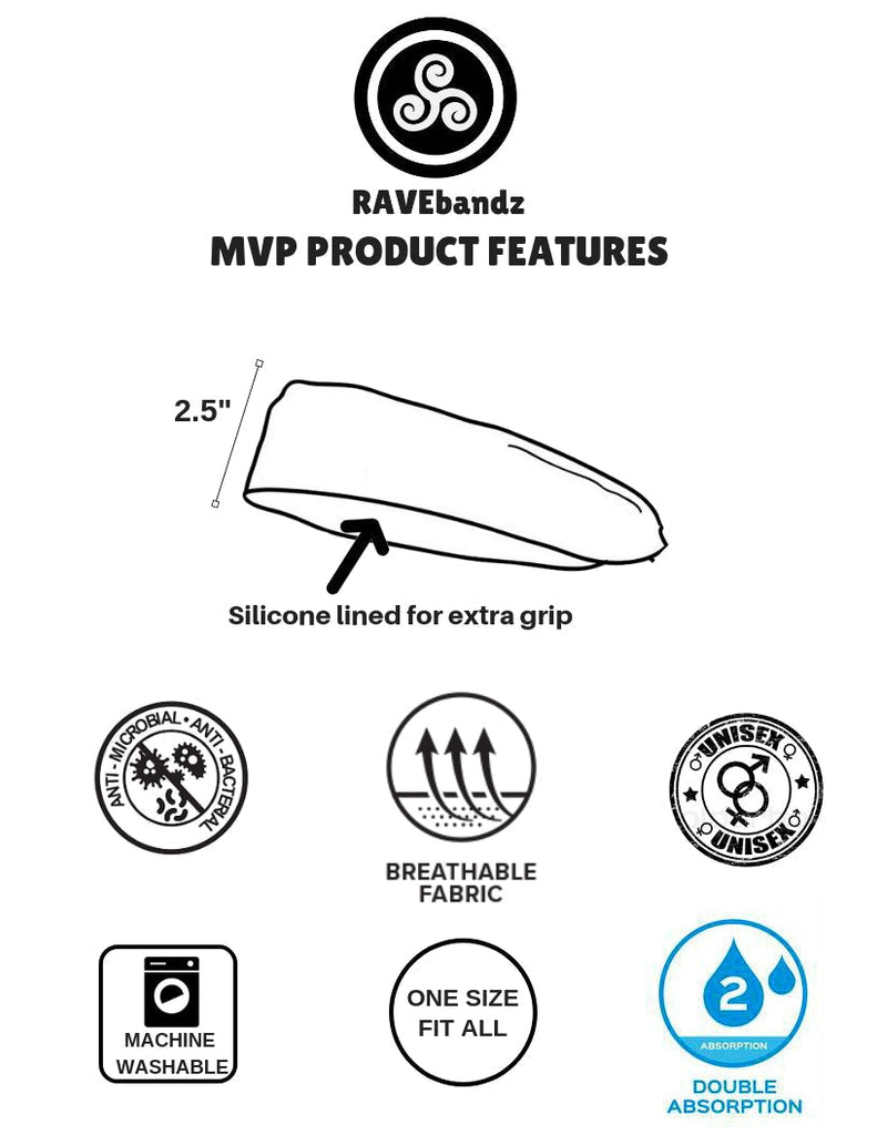 RAVEbandz MVP Headband - Rhapsody