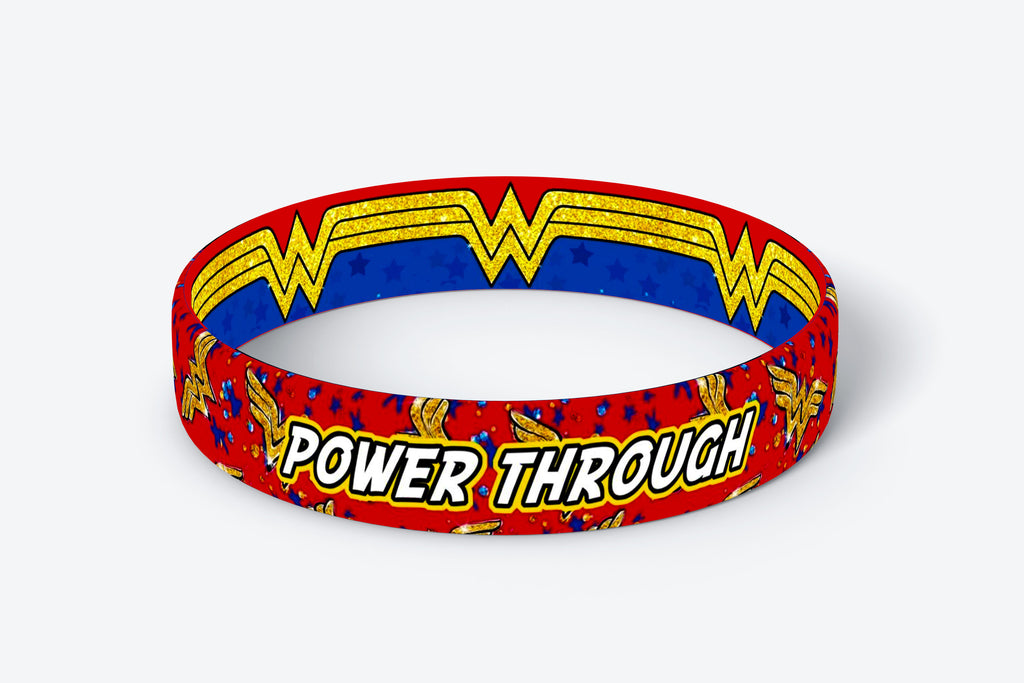 Daily Reminder Motivational Wristbands - Power Through