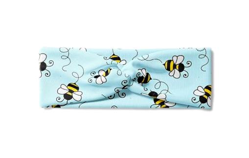 RAVEbandz The Legend- Turban Headband (Bees)