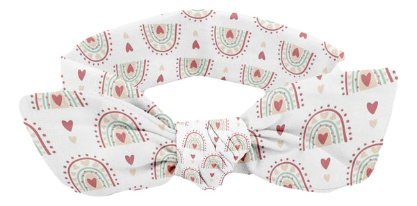 RAVEbandz The Rookie- Bow Knot Headband (Boho Rainbows)
