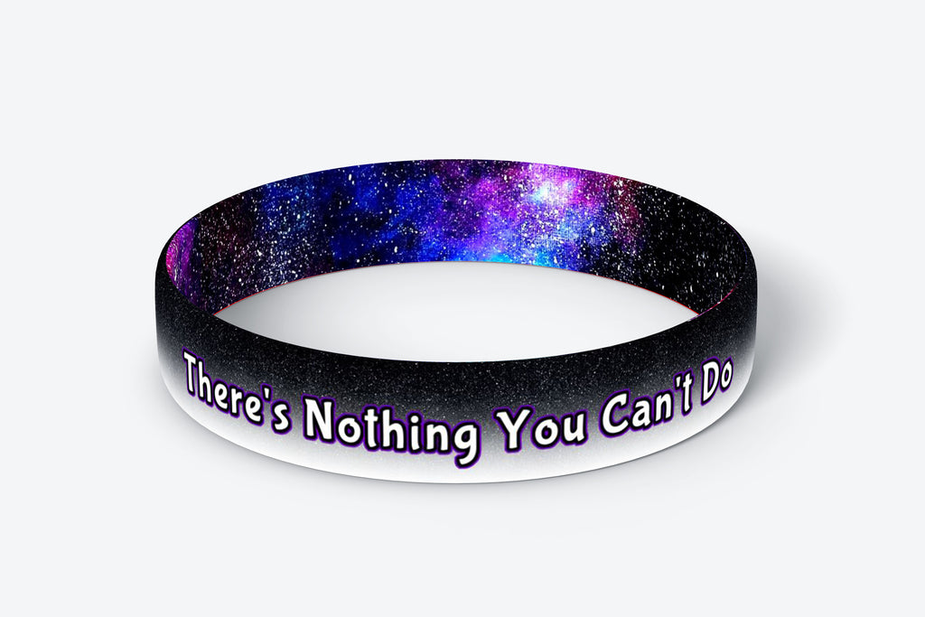 Daily Reminder Motivational Wristbands - There's Nothing You Can't Do