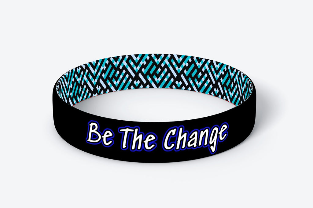Daily Reminder Motivational Wristbands - Be The Change