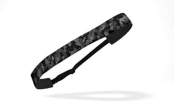 RAVEbandz Adjustable Headbands - (Defender- Black)
