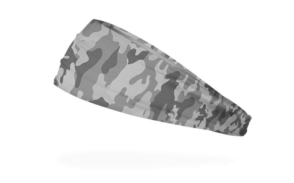 RAVEbandz The Pro - Wide Stretch Headband (Defender - Grey)