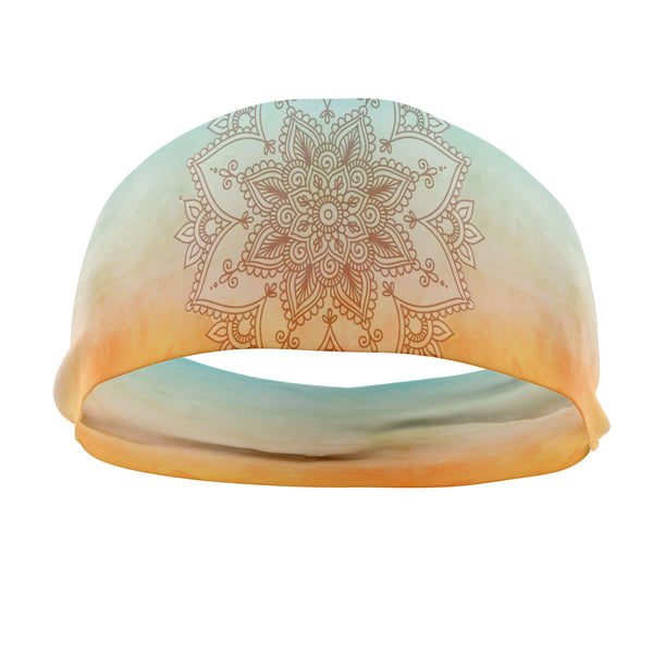 RAVEbandz The Pro - Wide Stretch Headband (Indian Art)