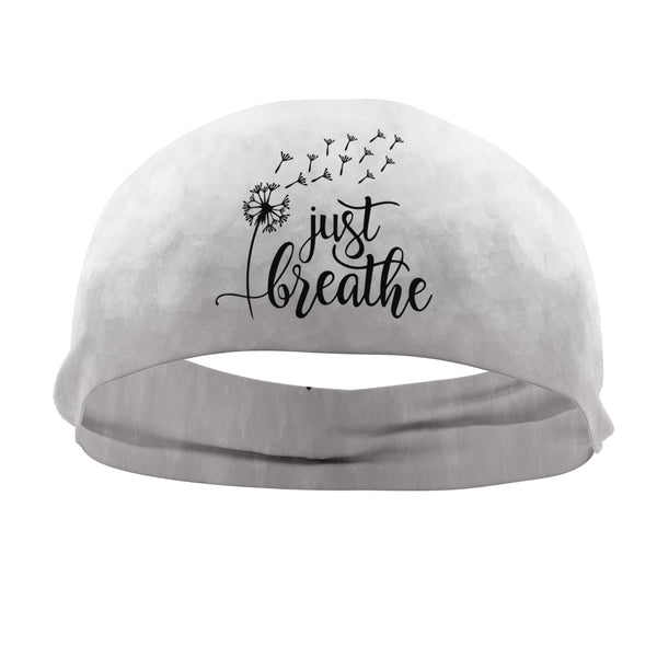 RAVEbandz The Pro - Wide Stretch Headband (Just Breathe)