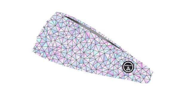 RAVEbandz The Pro - Wide Stretch Headband (Kaleidoscope)