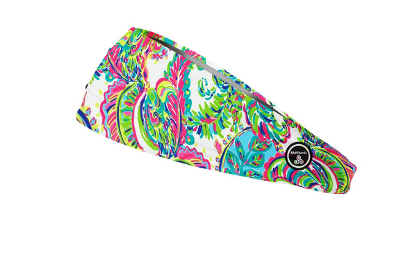 RAVEbandz The Pro - Wide Stretch Headband (Lilly P)