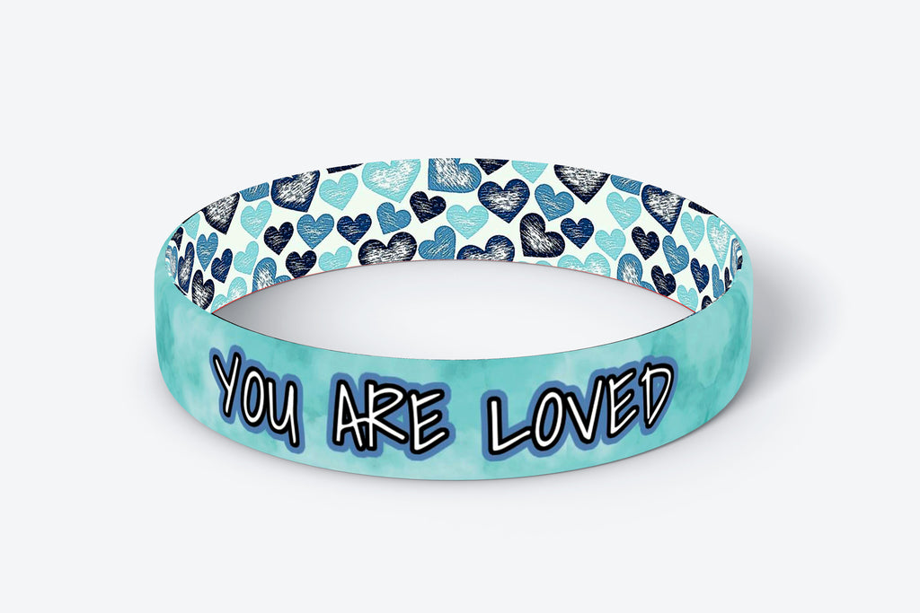Daily Reminder Motivational Wristbands - You Are Loved