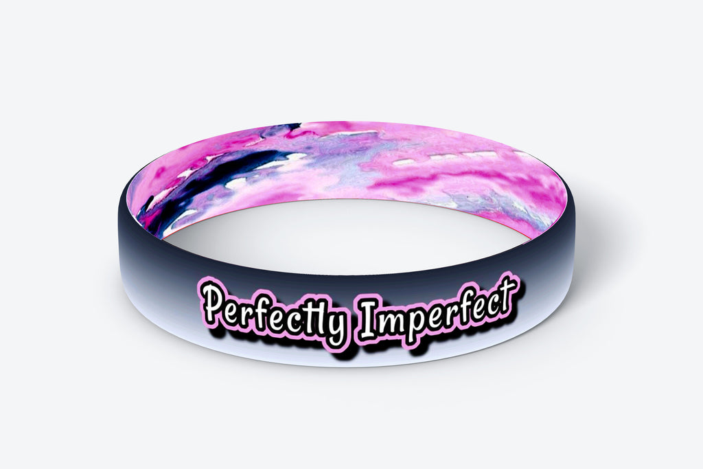 Daily Reminder Motivational Wristbands - Perfectly Imperfect