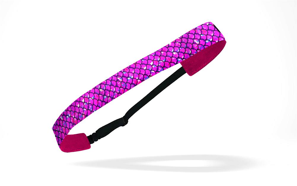 RAVEbandz Adjustable Headbands - (Mermaid - Pink)