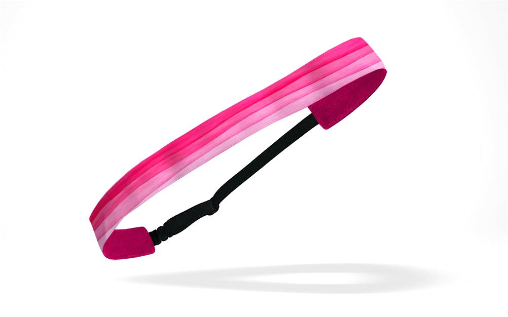 RAVEbandz Adjustable Non Slip Headbands Watercolor -(Pink)