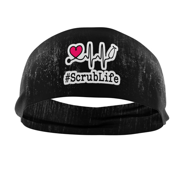 RAVEbandz The Pro - Wide Stretch Headband (#Scrublife)