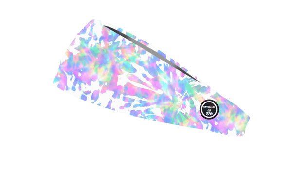RAVEbandz The Pro - Wide Stretch Headband (Shattered)