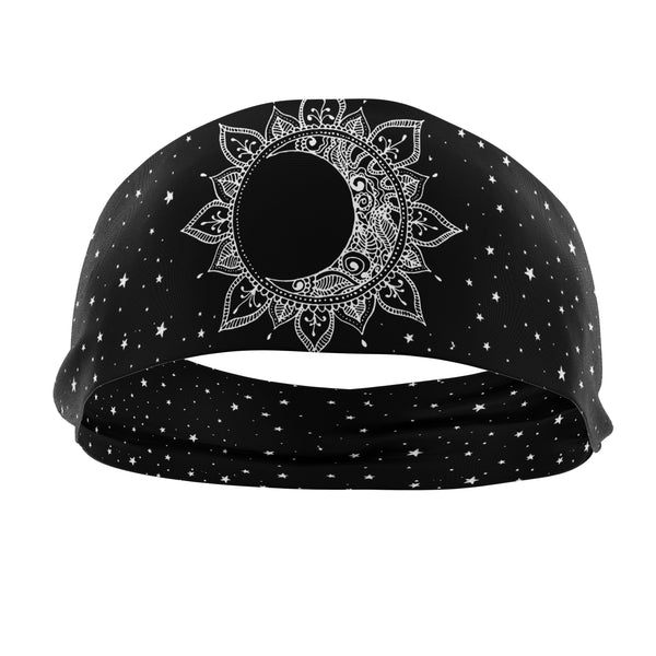 RAVEbandz The Pro - Wide Stretch Headband (Moon Goddess)