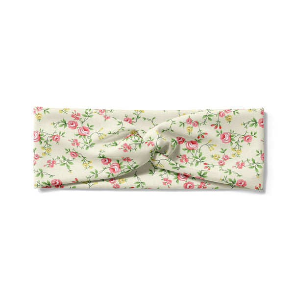 RAVEbandz The Legend- Turban Headband (Spring Garden)