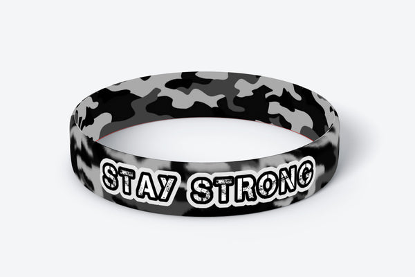 Daily Reminder Motivational Wristbands - Stay Strong