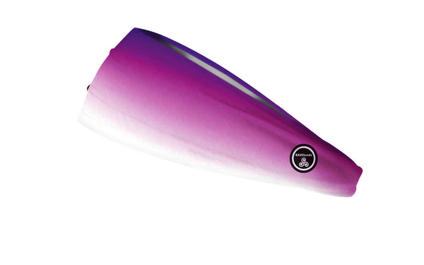 RAVEbandz The Pro - Wide Stretch Headband (Summer Sky)