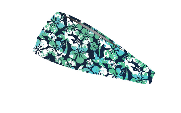 RAVEbandz The Pro - Wide Stretch Headband (Surfs Up)