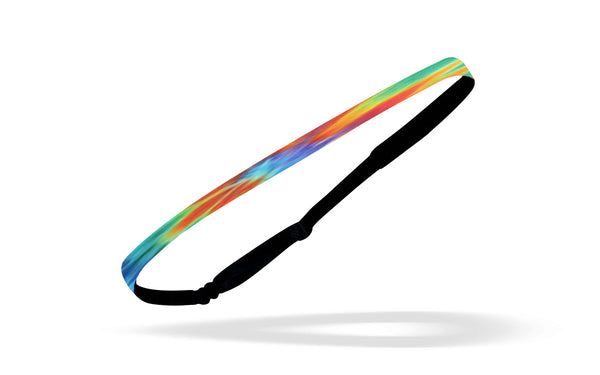 RAVEbandz Adjustable Headbands 1/2" - (Trippy)