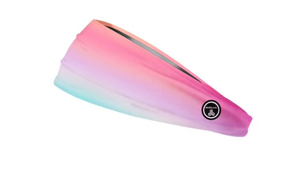 RAVEbandz The Pro - Wide Stretch Headband (Twilight)
