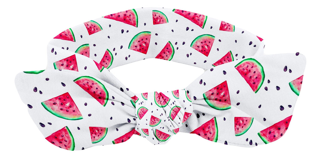 RAVEbandz The Rookie- Bow Knot Headband (Watermelons)