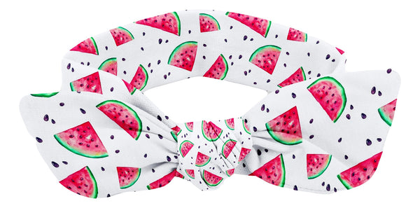 RAVEbandz The Rookie- Bow Knot Headband (Watermelons)