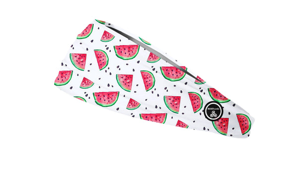 RAVEbandz The Pro - Wide Stretch Headband (Watermelons)